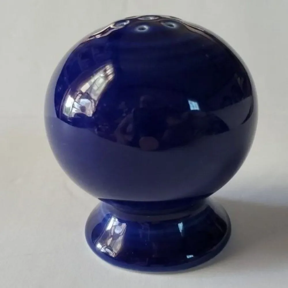 Fiestaware Fiesta Small Shaker Salt Pepper CERAMIC Twilight Blue 4